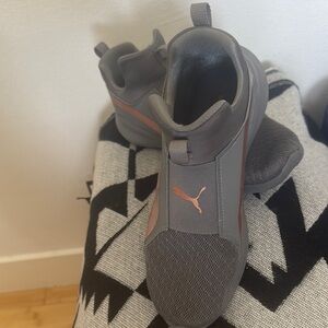 Puma Gray and Pink Sneakers